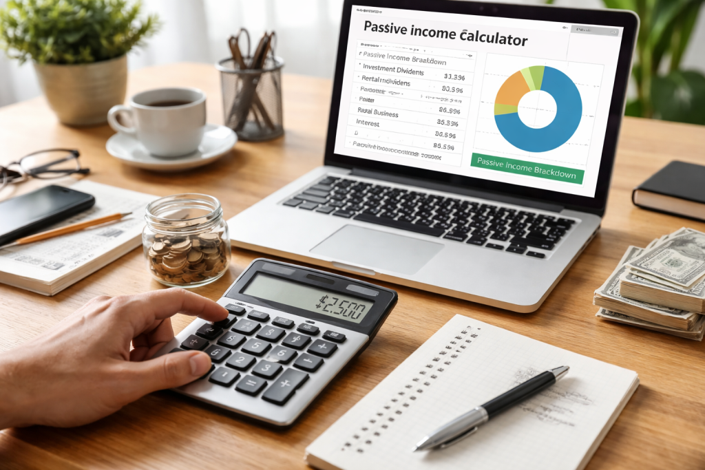 Passive Income Calculator to Build Wealth