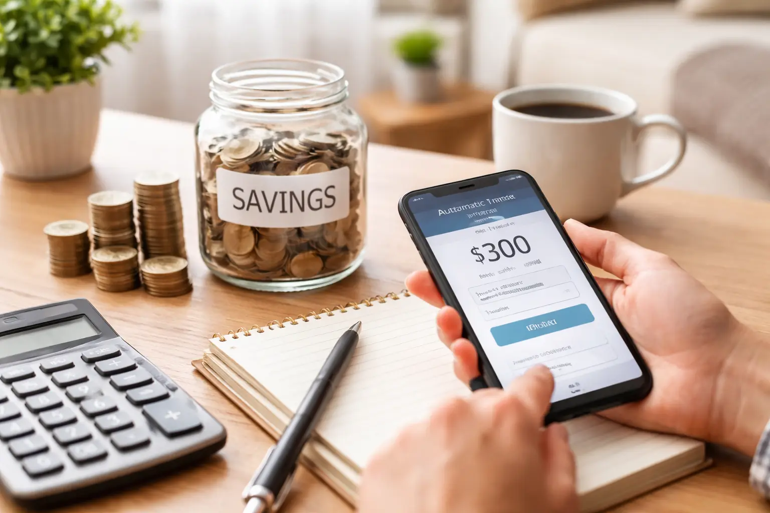 Automatic Monthly Savings